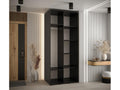 6-DOOR SLIDING WARDROBE 235.2/100/60 2-Door Black/White/Silver RWWF09332