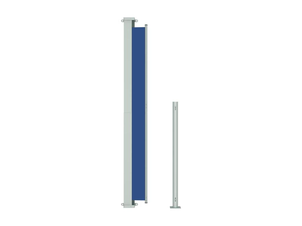 Retractable side awning 180x500 cm Blue LHPH93212