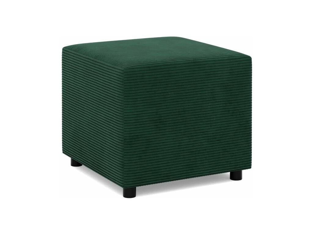 Pouf for the living room 50x50 cm Rope - Dark Green FKEG84365