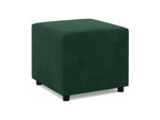 Pouf for the living room 50x50 cm Rope - Dark Green FKEG84365