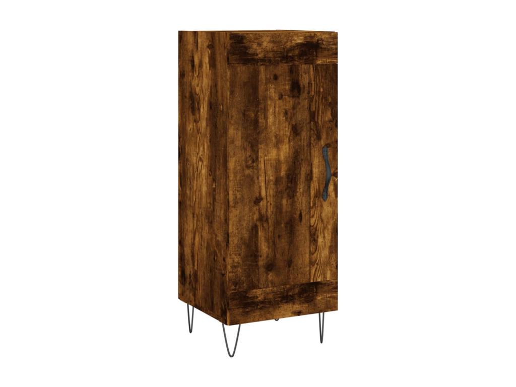 Smoked Oak Buffet 34.5x34x90 cm Engineered Wood STMX03333