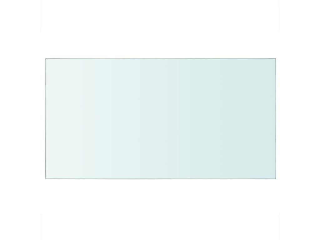 Shelf panels, 2 pcs, Clear Glass, 40x25 cm, PYCT18220