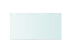 Shelf panels, 2 pcs, Clear Glass, 40x25 cm, PYCT18220