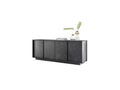 4-Door Buffet in Black Marble - Elariva KAIE09119