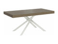 Lysvia Extendable Table 90x180/440 cm with White Legs GIEQ54625