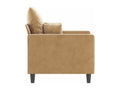Brown Velvet Armchair 60 cm SMLS37237