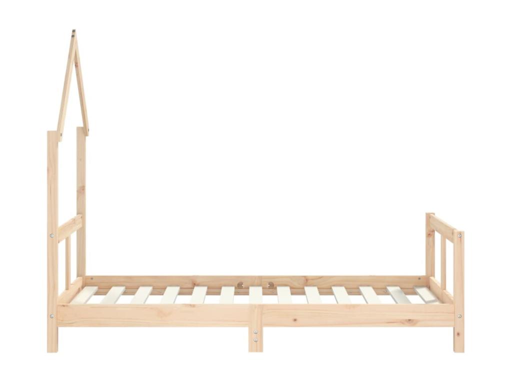 Children's bed frame 80x160 solid pine wood YFTH13519