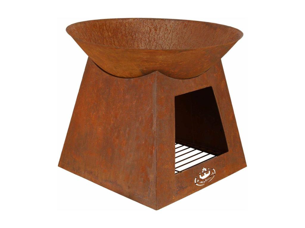 60cm Metal Log Holder Basin HUST76966