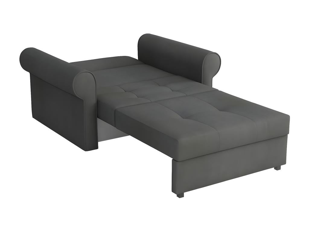 Lysvia 127 Armchair, Light Brown, 85x116x98cm, Upholstery, Metal Legs, JDFK01504