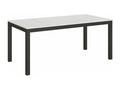 Evolution Extendable Dining Table - White - Elariva Base and Support - Extendable Width 180 to 284cm VINY33181