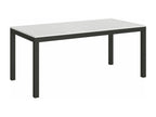 Evolution Extendable Dining Table - White - Elariva Base and Support - Extendable Width 180 to 284cm VINY33181