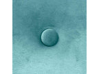 Lysvia Smooth Velvet Headboard with Buttons 145x60 cm Fits 120/135/140 cm Beds - Turquoise QNWJ90118