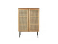 Cabinet in solid Lysvia wood and caning GASV14739