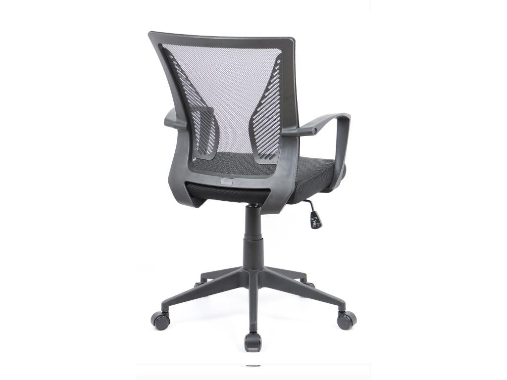 Lysvia office chair, youth chair, swivel chair, visitor chair, Offilo black TENO39274