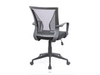 Lysvia office chair, youth chair, swivel chair, visitor chair, Offilo black TENO39274