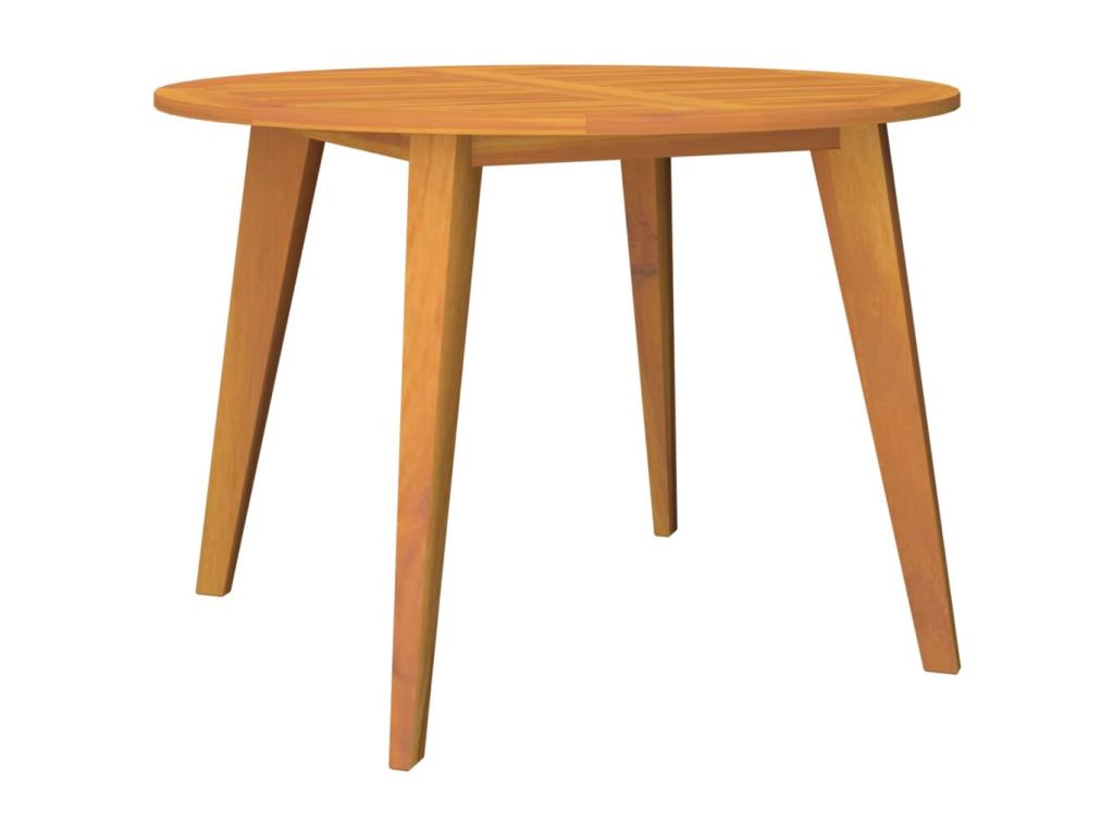 5-Piece Garden Dining Set, Solid Lysvia Wood JTKQ51381