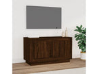 Brown oak TV stand 80x35x45 cm engineered wood KITH87672