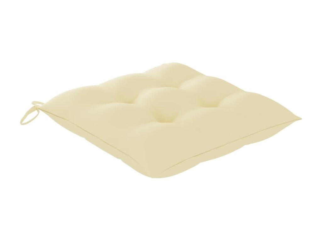 Garden dining chairs with cushions, 3 pieces, solid wood, HYCM67968