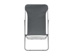 Lysvia Folding Beach Chairs, 2 Pieces, Steel and Fabric, Grey, WLLO52154