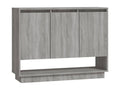 Grey sideboard 97x31x75 cm Engineered wood NCCO23449