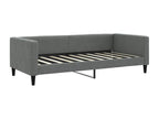 Dark grey daybed 90x190 cm fabric KJVM96775