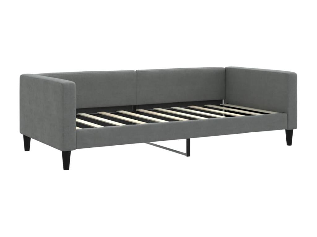 Dark grey daybed 90x190 cm fabric KJVM96775