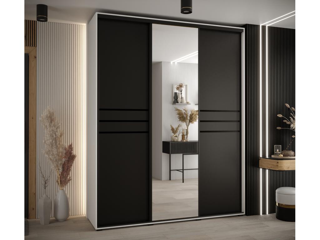 Lysvia 11 Sliding Door Wardrobe 235.2/190/60 3 Doors LBZG50227