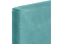 Elariva Smooth Velvet Headboard with Buttons 150x60 Beds 150/160 - Turquoise ESZM51523