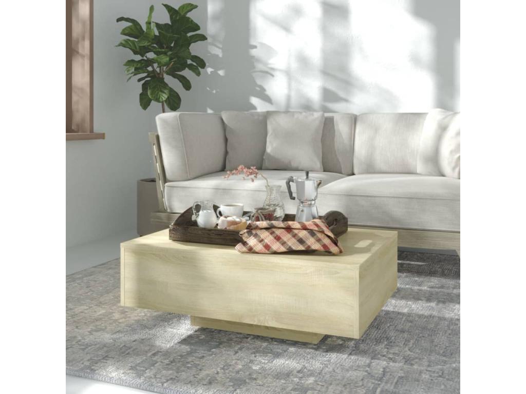 Coffee table Oak 85x55x31 XXGD84003