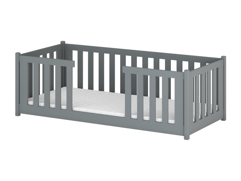 Children's bed KSB003 80x200 cm Grey LIQH70334