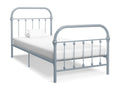 Grey Metal Bed Frame 90x200 cm IENT54127