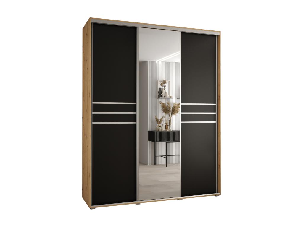 Lysvia 11 Sliding Door Wardrobe 235.2/200/60 3 Doors YLCU91351